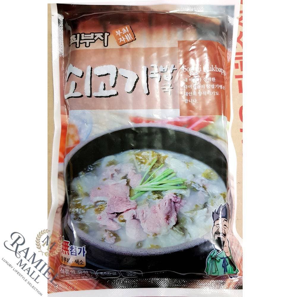 LAMI 쇠고기국밥550gX25 전통국밥 간편식