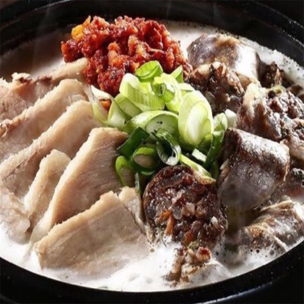 유쎌스토어 순대돼지국밥 1.25kg 돼지국밥밀키트 순대국밀키트