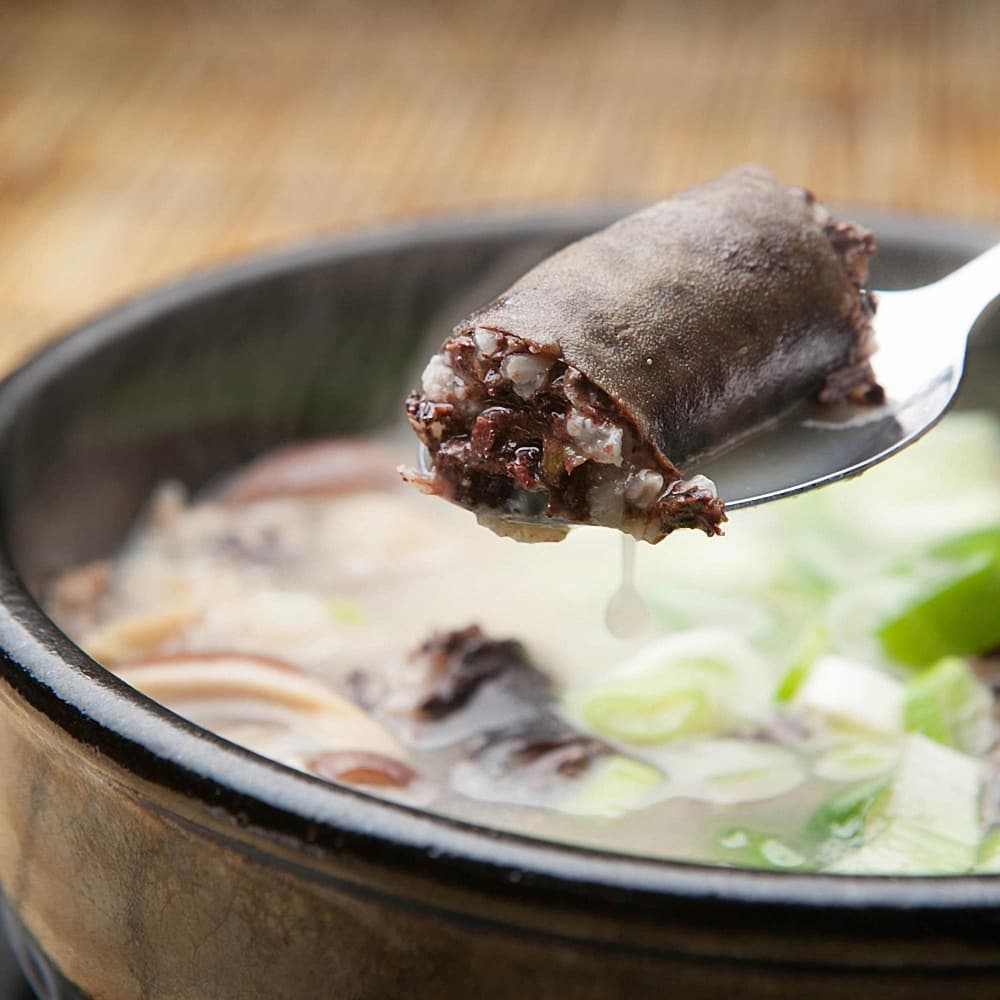 [충청도미식로드] 아우내 순대국밥 5팩 250g 돼지고기포함 순대국 밀키트 병천 순댓국