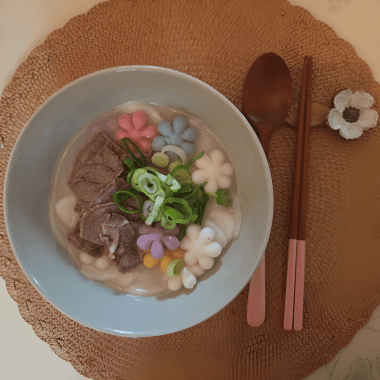 설맞이 꽃떡국 밀키트 (전국1등 인생곰탕)