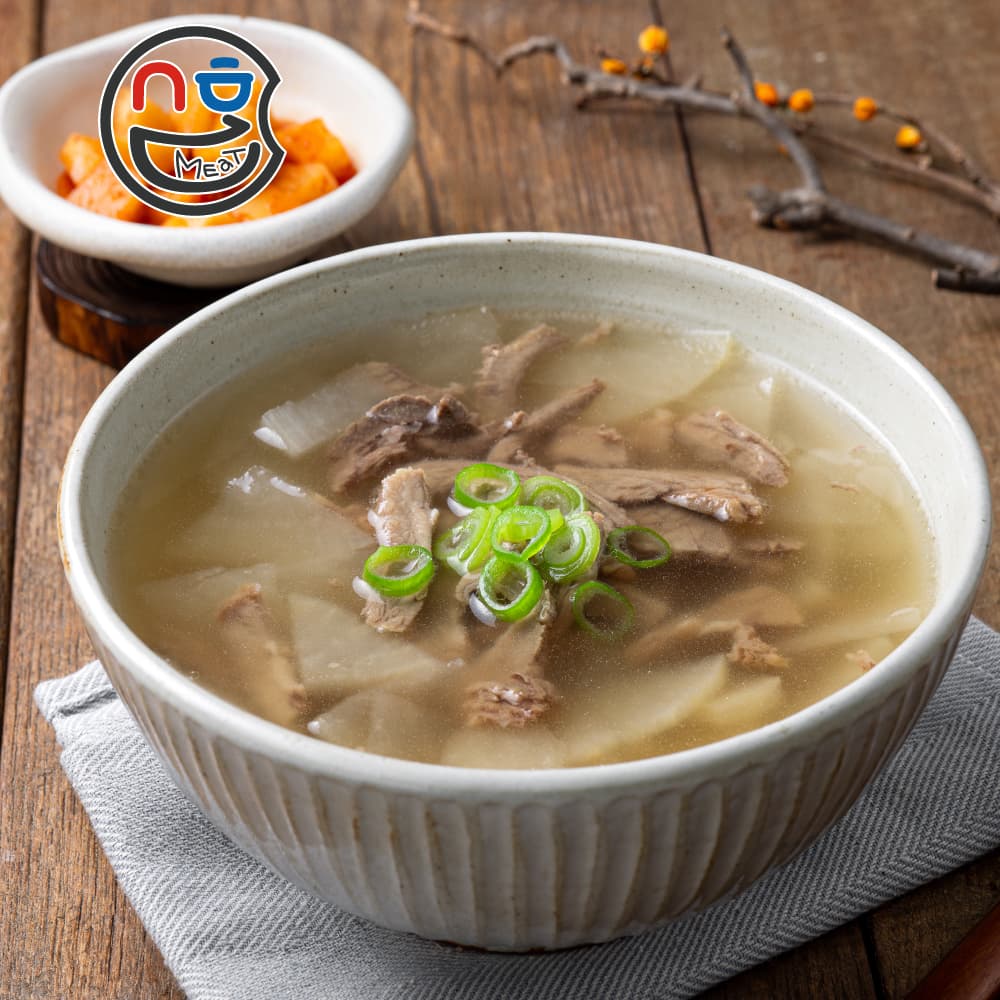 이조푸드 냉동 국 국밥 탕 찌개 밀키트 한우 소고기무국, 600g, 1개