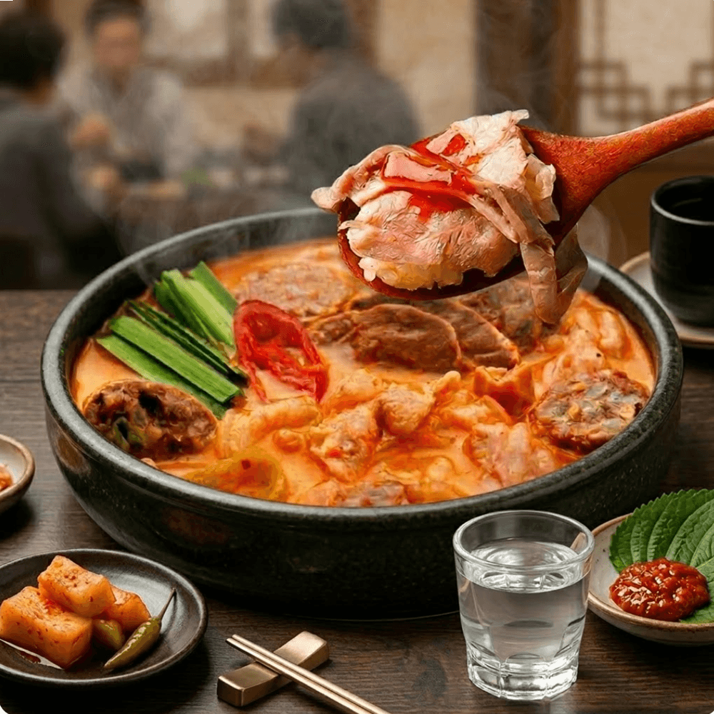 맛팜 얼큰 순대국 국내산 돼지고기 듬뿍 순대국밥 밀키트