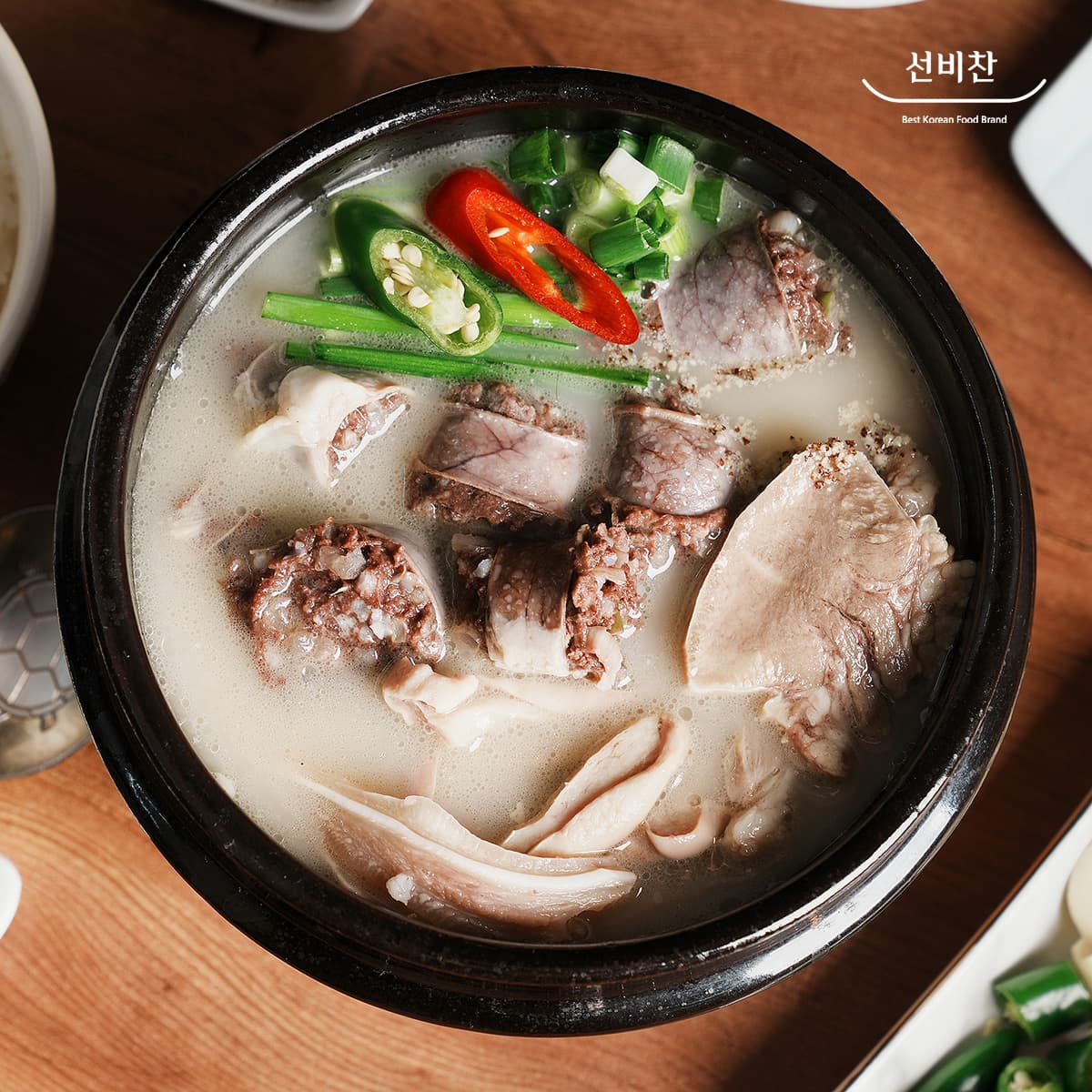 선비찬 프리미엄 즉석국 사골순대국 600g 국밥 순댓국