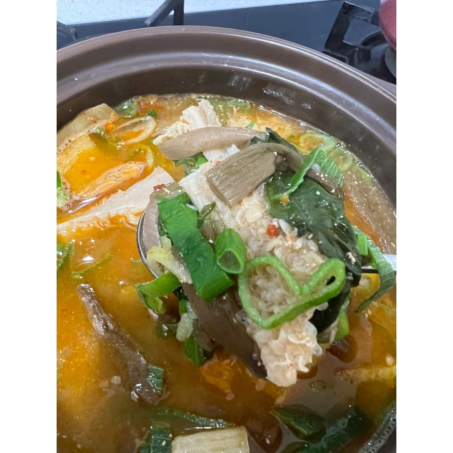 내장탕 캠핑요리 혼밥족 달인내장탕 한끼식사 맛집내장탕 간편조리식 홈쿡 내장탕밀키트 1개