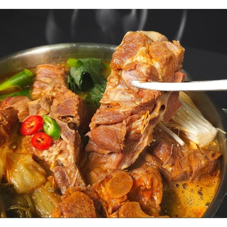 일단하자언니 뼈다귀 감자탕 밀키트 4개 1kg