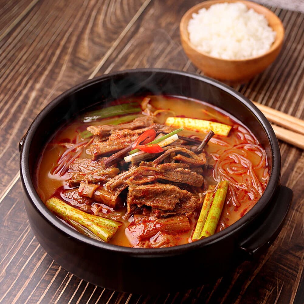 끓임의미학 끓임의미학 해장국 국밥 간편식 소고기 육개장 4팩