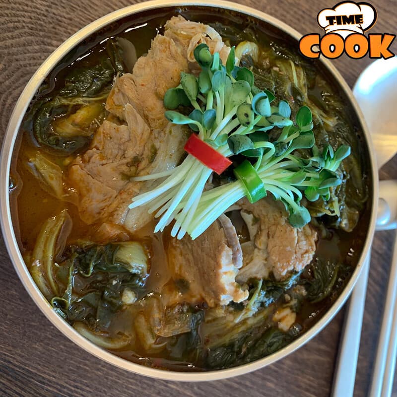 곰탕우리다 타임쿡 등뼈 시래기 해장국 1.3kg 밀키트 국내산