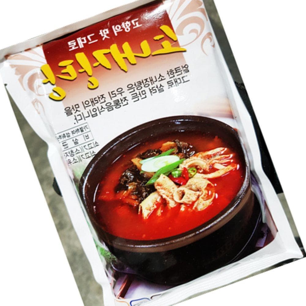 가정 식당용 밀키트 내장탕(팔도 냉동 600g) X5