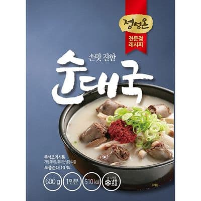 순댓국 순대국 초원 600g X5 순대국밥 간편식 술국 순