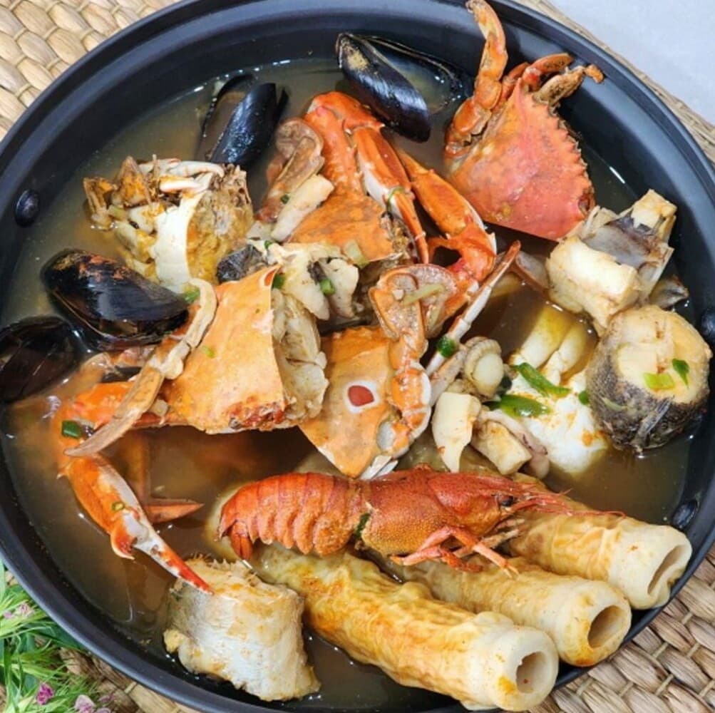 밀키트 꽃게탕 캠핑 2팩 900g 900g 캠핑 매운탕