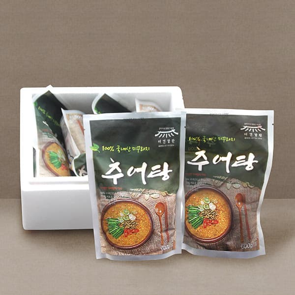 더건강한 미꾸라지 추어탕 밀키트 600g, 1개