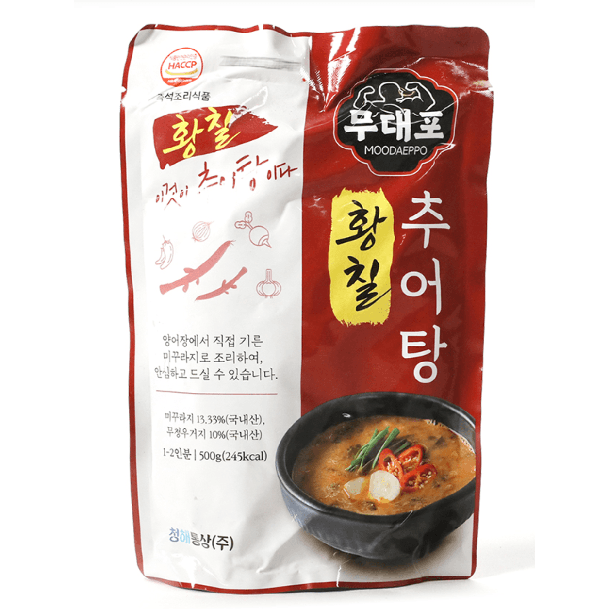 황칠 추어탕 밀키트 미꾸라지 직접양식 HACCP인증 500g 16개