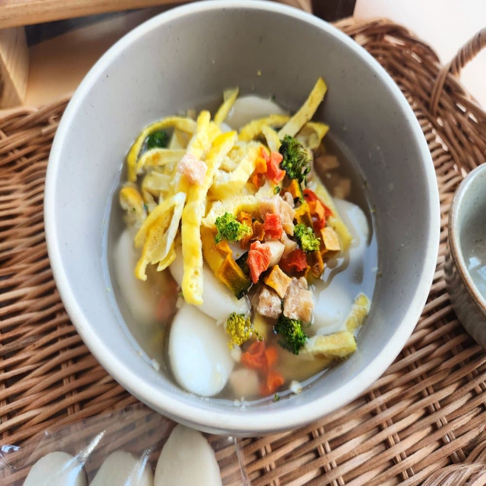 담무 설날선물 강아지 떡국 밀키트 50g