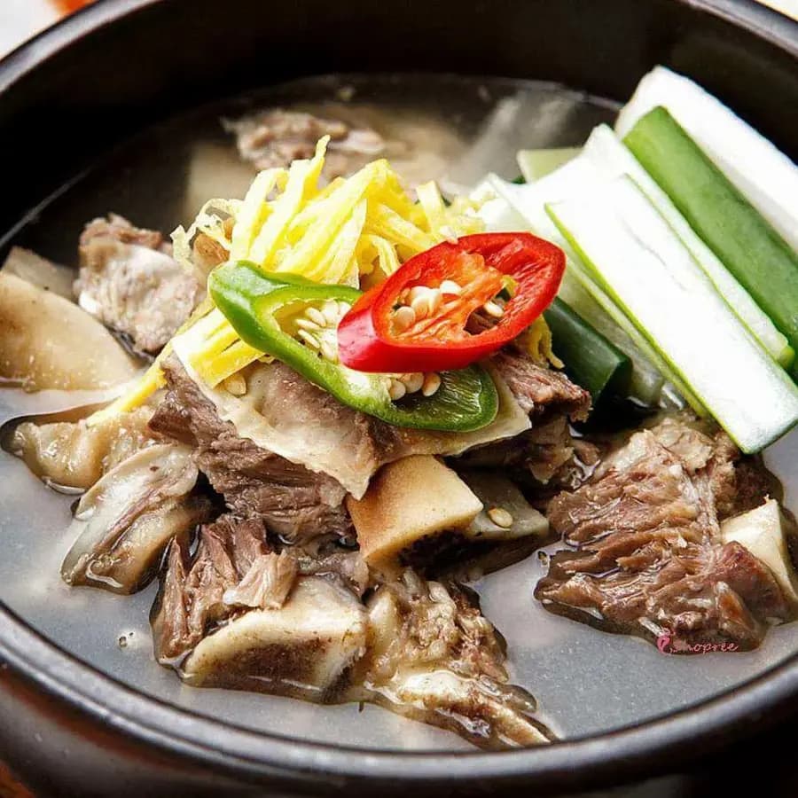 백암골식품간편 캠핑 간편식 밀키트 550g 갈비탕 안주 찌개 VDG국 볶음밥lmn151