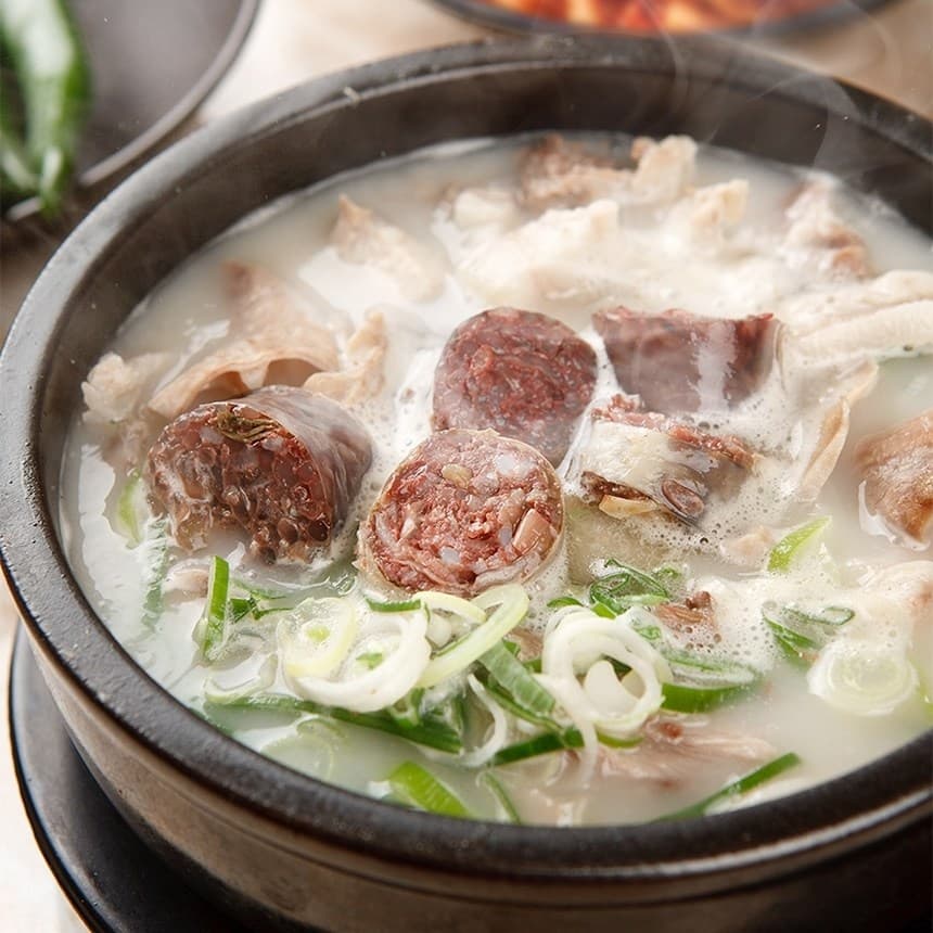 깔끔한 순대 돼지국밥 간편한 레토르트 밀키트 순대국밥(150g x 3팩) 150g