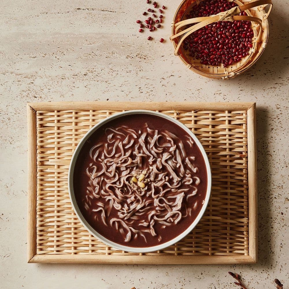 (현대홈쇼핑) 담꽃 팥칼국수 밀키트 2인분(780g) 2봉