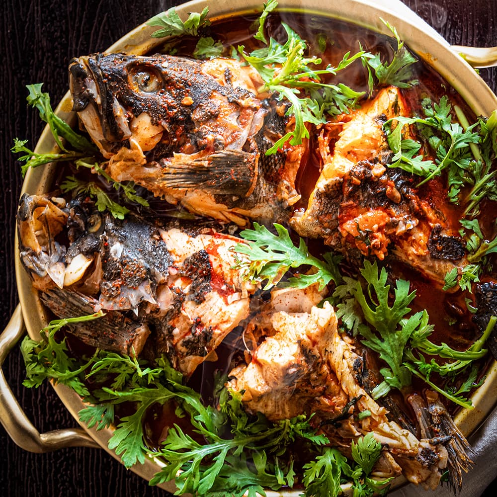 생물 통 우럭매운탕 1-2인분 밀키트