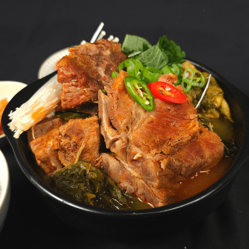 가마솥 살코기 뼈다귀 해장국 2.4kg 뼈해장국 밀키트