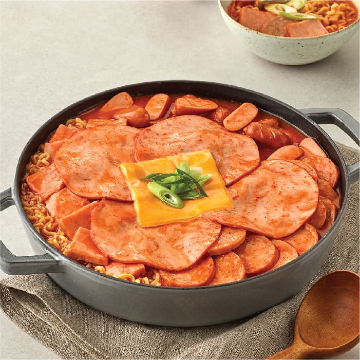 애슐리 콰트로 햄치즈 부대찌개 밀키트 (라면사리) 2인분