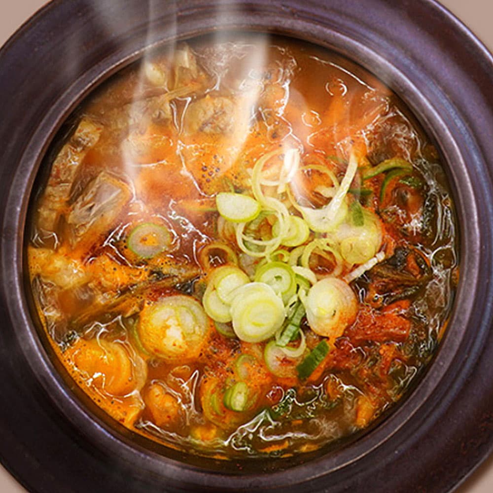 매콤한 국밥 돼지 순대 국밥 순대국 해장국 밀키트