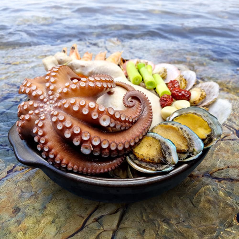 명품 해신탕 2인 3인 4인 해천탕 세트 해산물 밀키트 해물탕 삼계탕 용왕해신탕