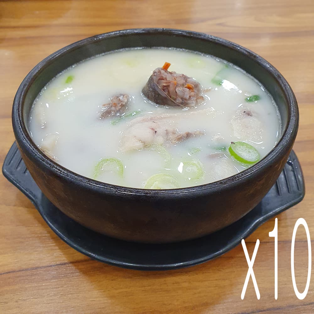 용가마 순대국(특) 밀키트 700g-10개 순대 돼지 국밥