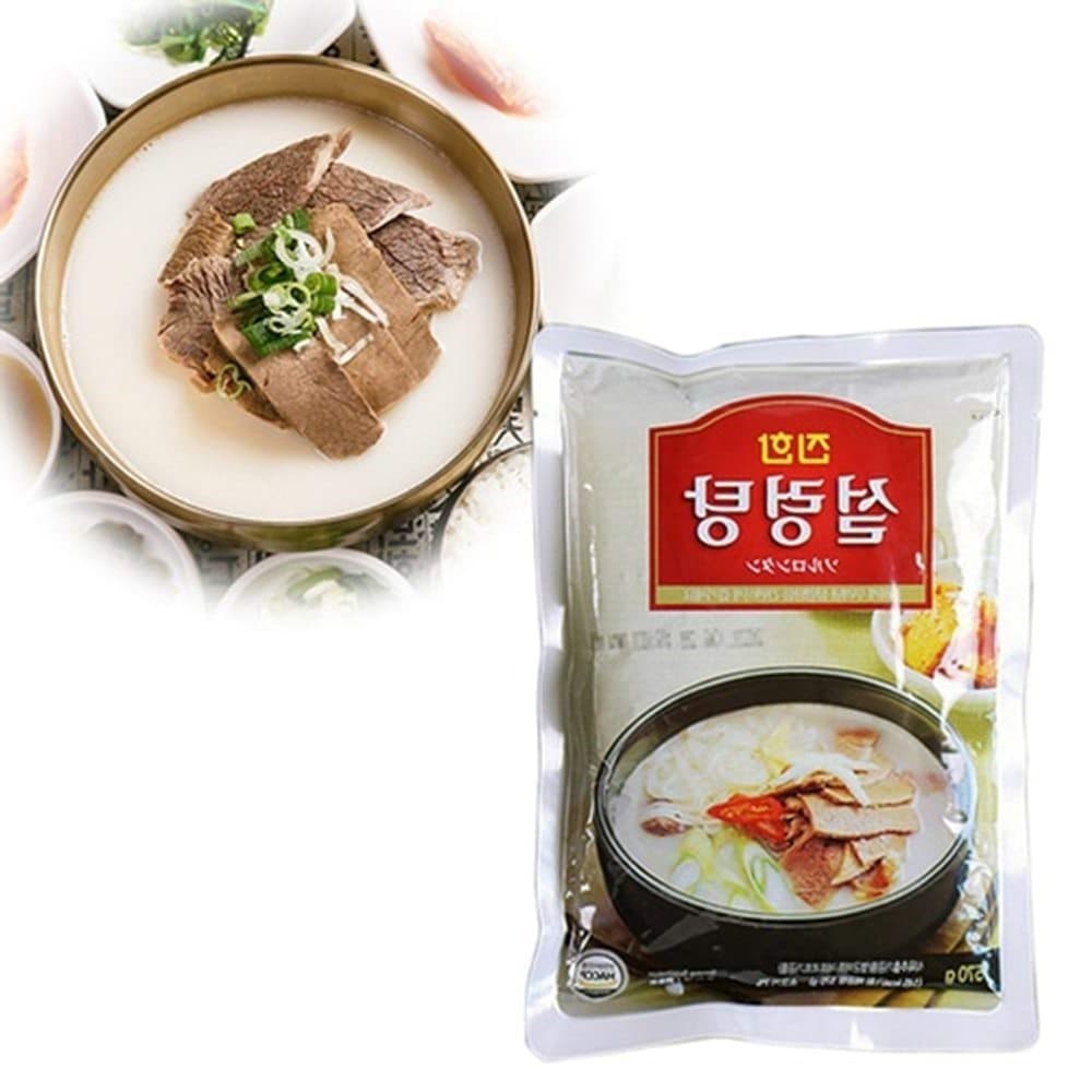 설농탕 끓이는법 레시피 설렁탕 레토르트 밀키트