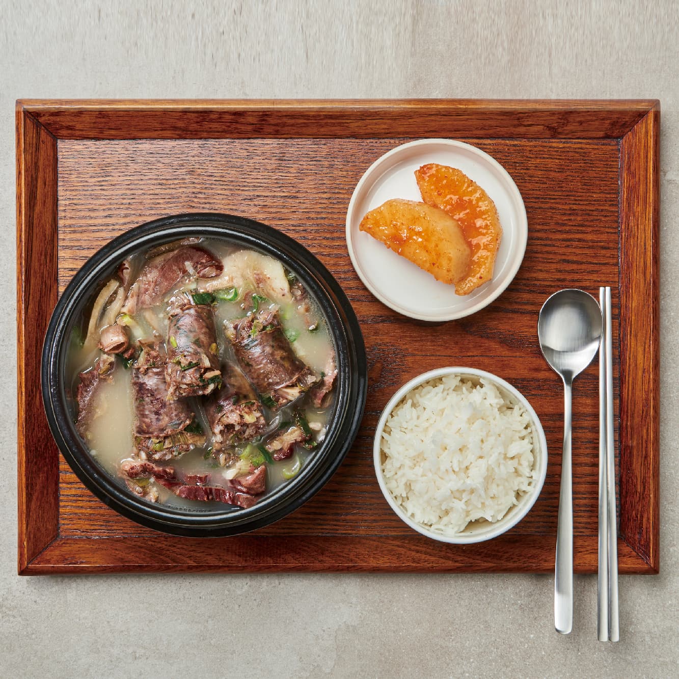 제대로 만든 30년 전통 백년가게 평양 아바이 순대국밥 밀키트 캠핑 해장 1kg, 1개