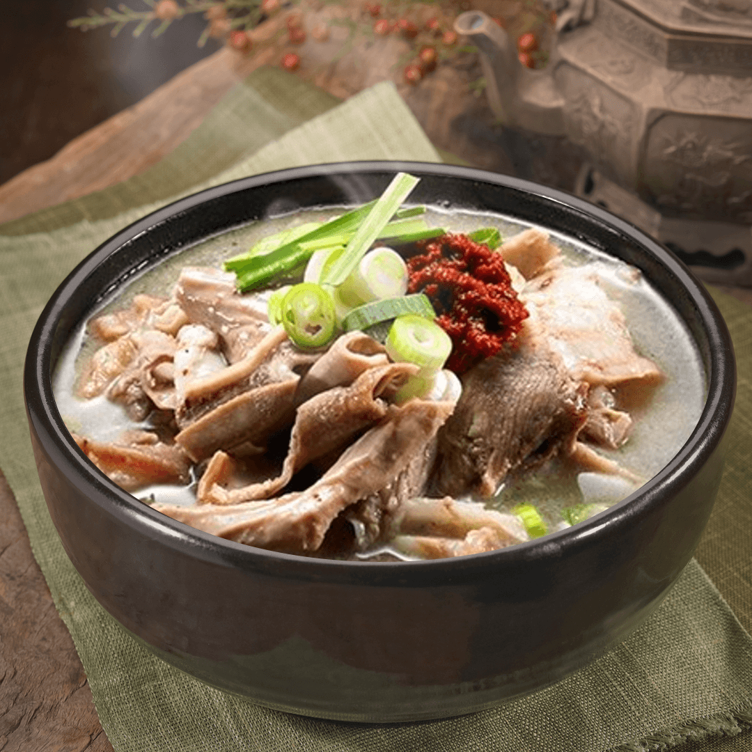 부산 돼지국밥 섞어 내장국밥 밀키트 1인분 600g