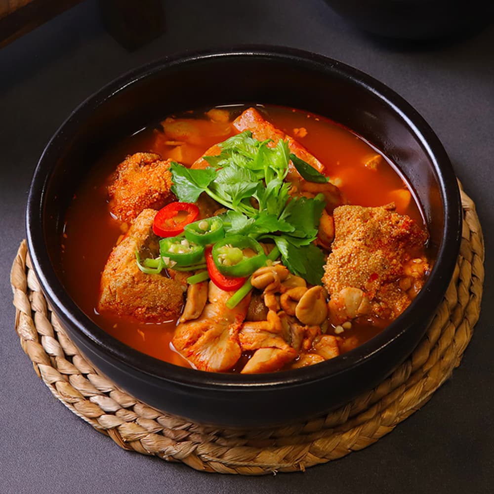 곤이 듬뿍 내장탕 550gX2팩 대구 알곤이탕 밀키트 간편식 백년가게 비법