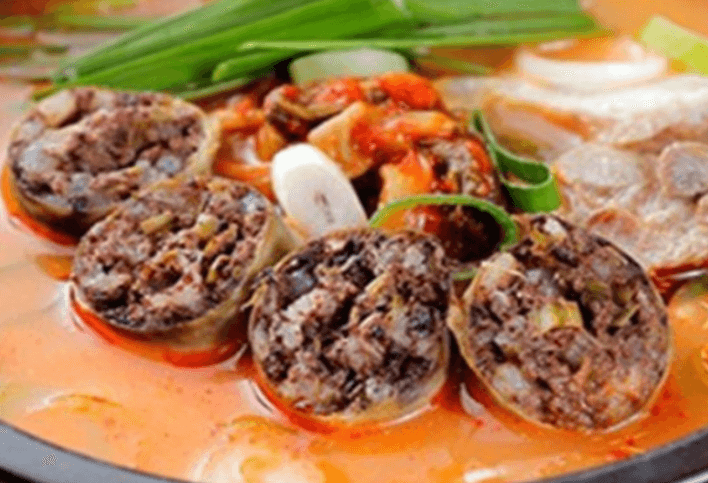 순대국밥 얼큰 토종 특 순대국 밀키트 700g