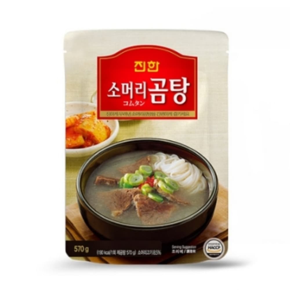 진한 소머리곰탕 570g 집밥 홈파티 밀키트 캠핑