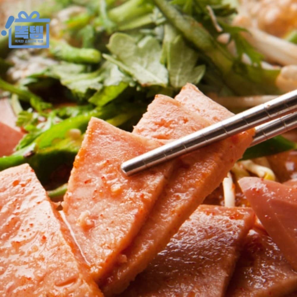 햄폭탄 부대찌개 밀키트 김치찌개 레시피 캠핑음식 똑템