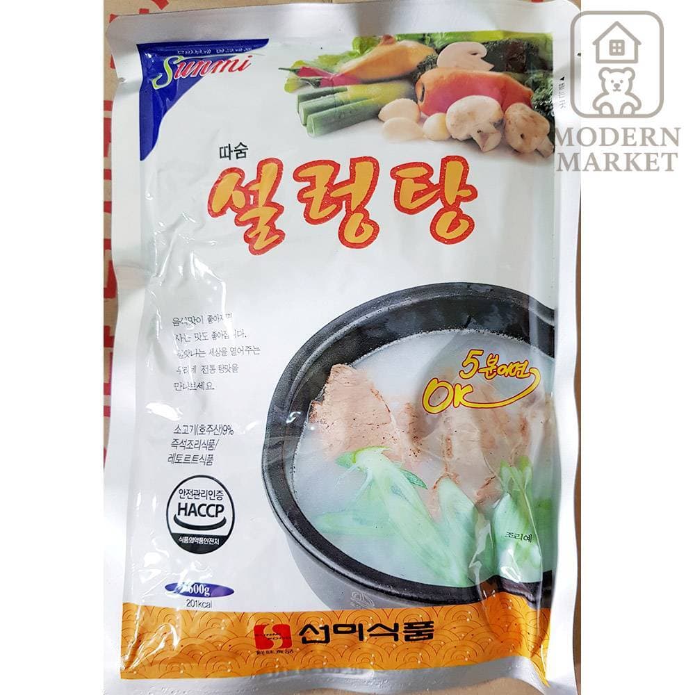 MD 설렁탕 600gX25 캠핑국물요리 자취생밀키트