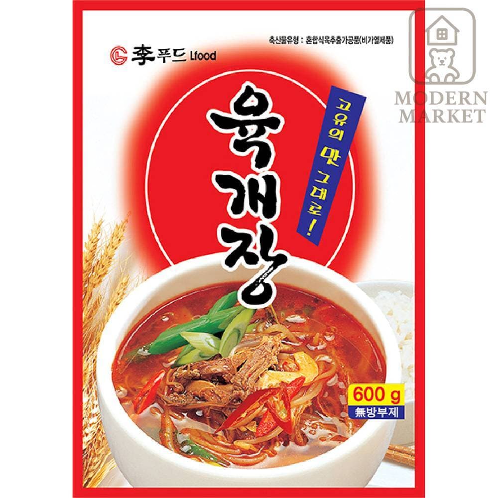 MD 육개장 600g X 25 간편식 국밥