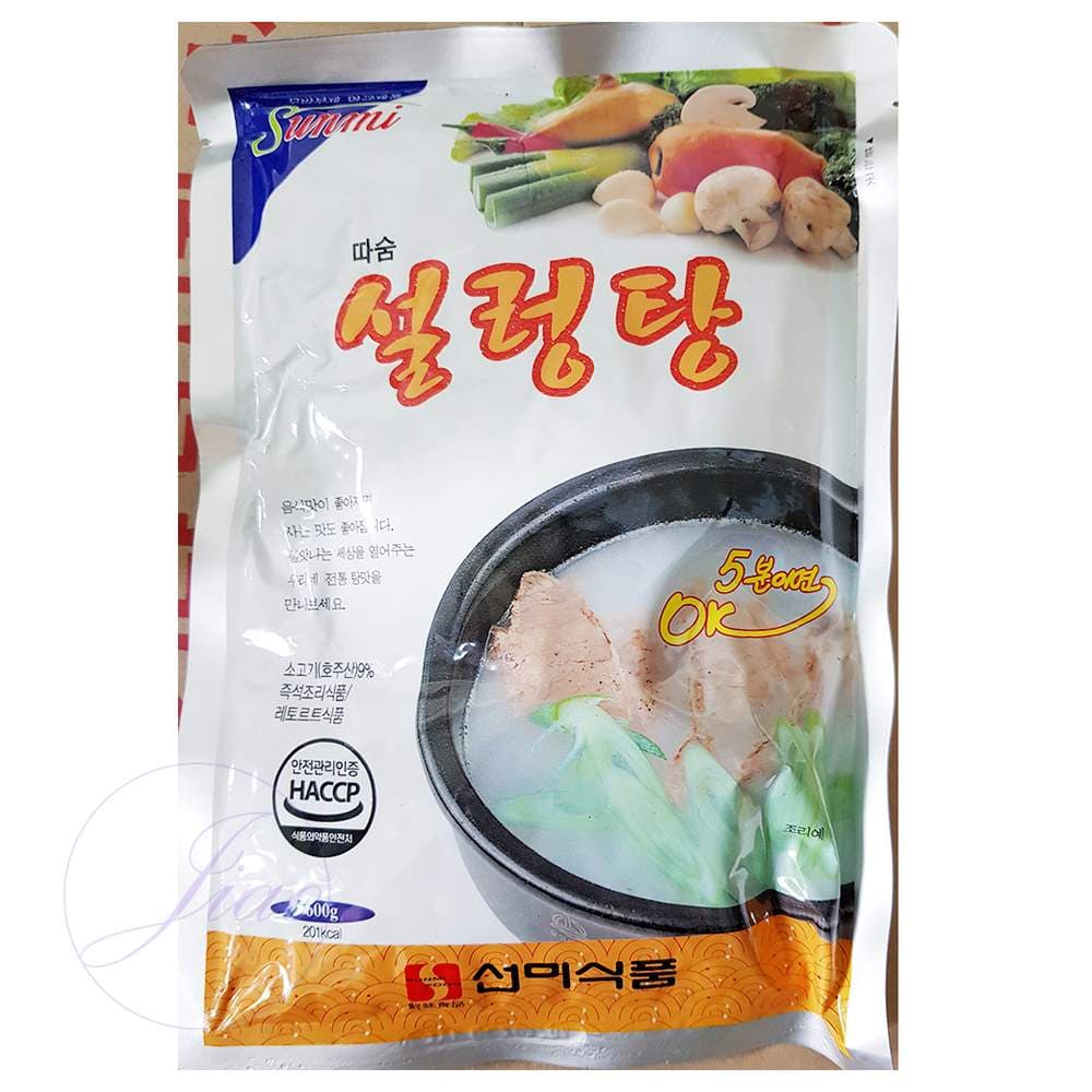 JU 설렁탕 선미 600g X25 1인분밀키트 자취요리